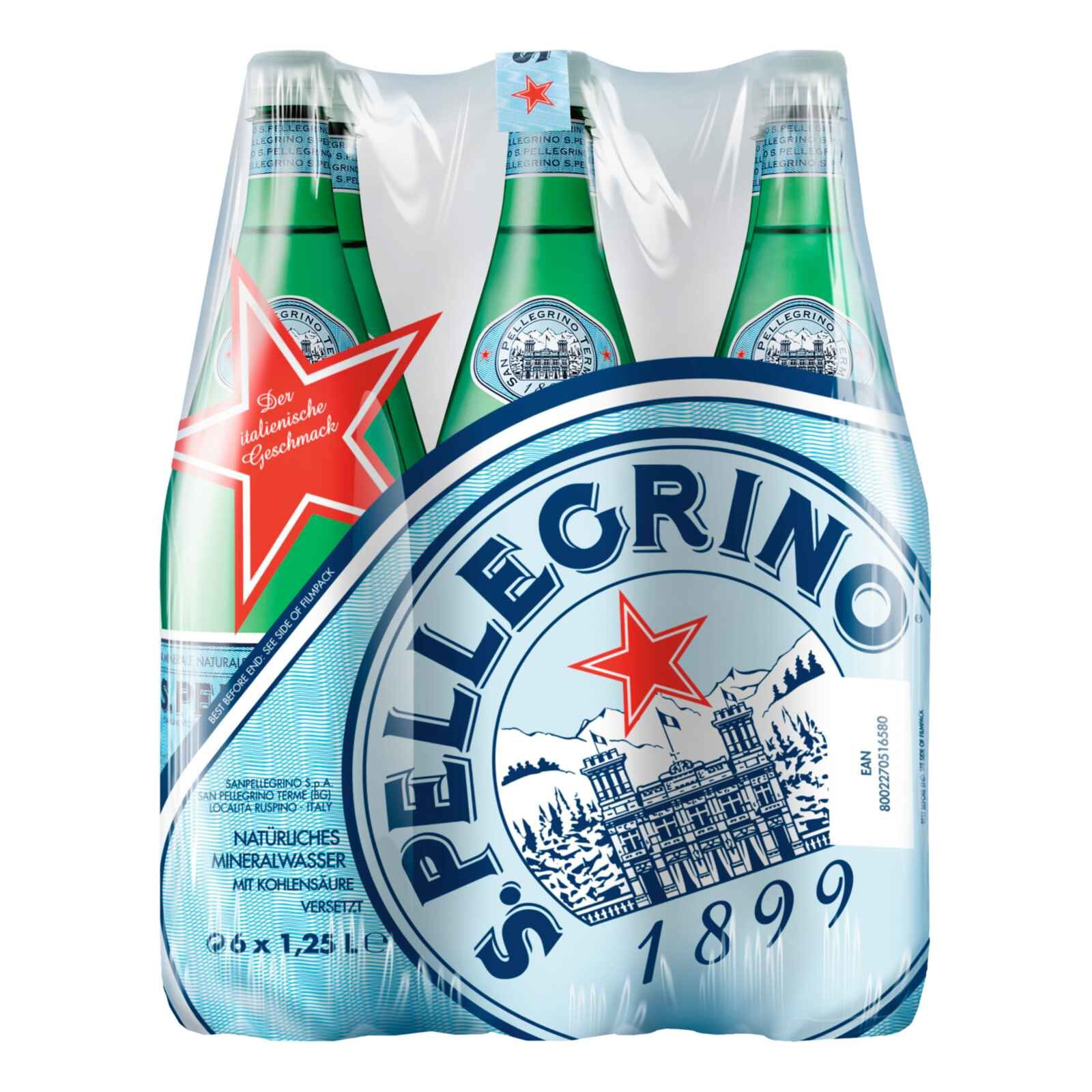 S.pellegrino 6X1.25cl