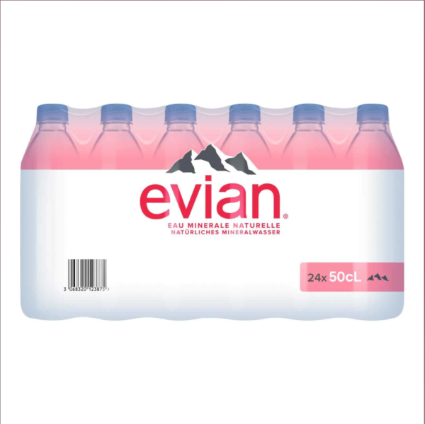 Evian 24X50cl