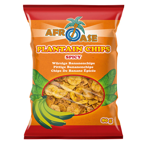 AfrOase Plantain Chips Spicy