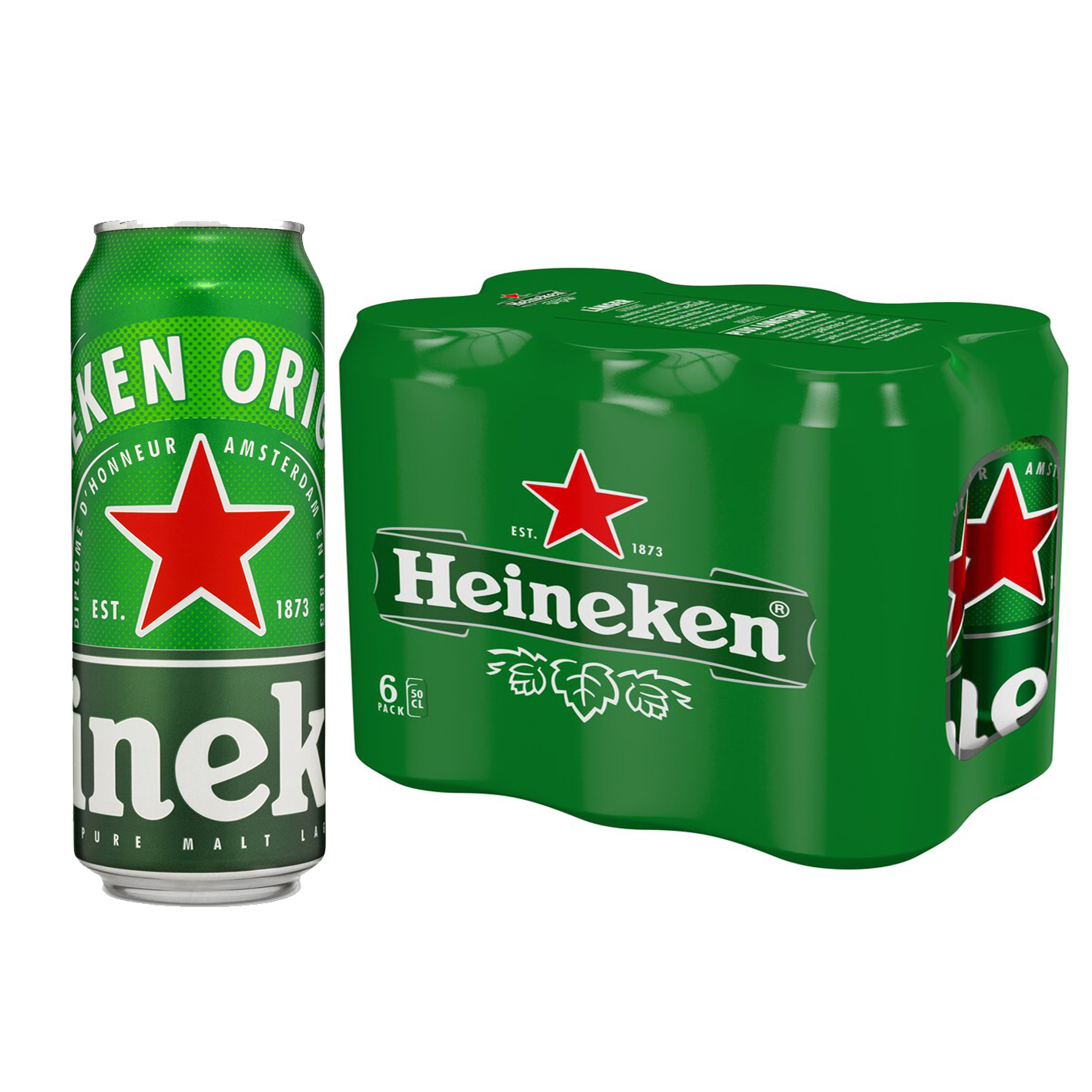 Heineken Pack de 6x50cl