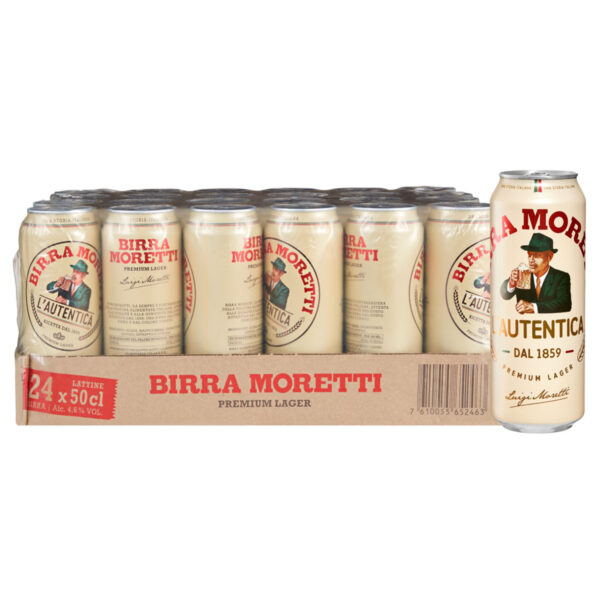 Birra Moretti 24x50cl